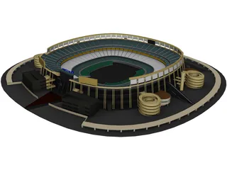 San Diego Stadium 3D Model preview