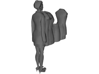Woman 3D Model preview