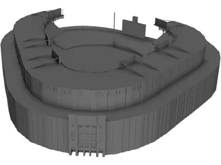 Yankee Stadium 3D Model preview