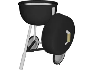 Small Bar Pit 3D Model preview