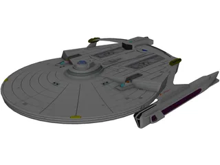 Star Trek Reliant 3D Model preview