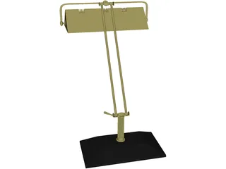 Desklamp 3D Model preview