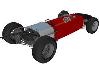Honda ra272 3D Model preview