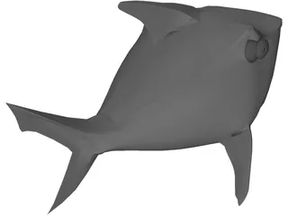 Shark 3D Model preview