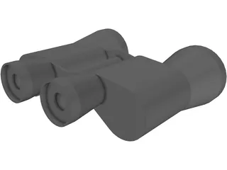 Binoculars 3D Model preview