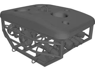 ROV Deep Sea 3D Model preview