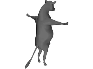 Cow 3D Model preview