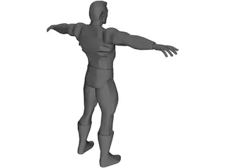 Hero 3D Model preview