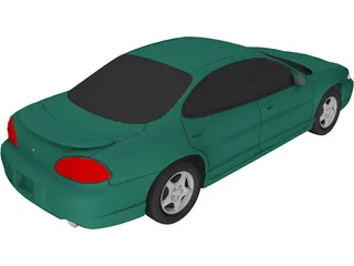 Pontiac Grand Prix (1997) 3D Model preview