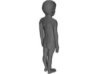 Boy 3D Model preview