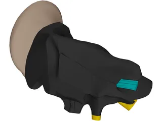 Ear 3D Model preview