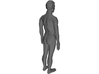 Man 3D Model preview