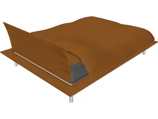 Bed 3D Model preview