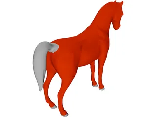 Horse 3D Model preview