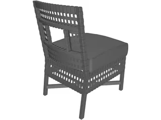 Armchair 3D Model preview