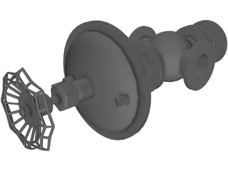 Valve Condensation 3D Model preview