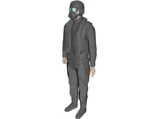 Pilot 3D Model preview