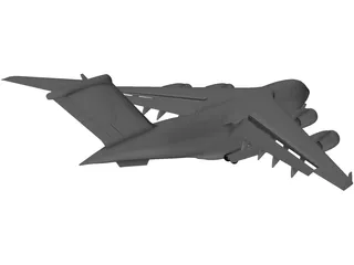Boeing C-17 Globemaster III 3D Model preview
