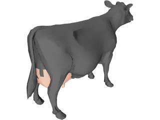 Cow 3D Model preview