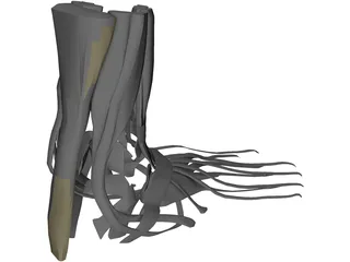 Foot Muscles 3D Model preview