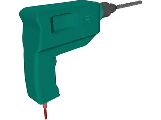 Drill 3D Model preview