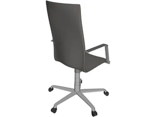 Office Chair 3D Model preview