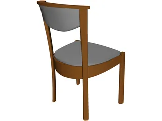 Chair Kitchen 3D Model preview