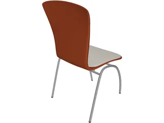 Chair Bended-Wood 3D Model preview