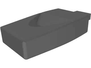 USB Thumbdrive 3D Model preview