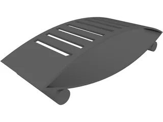 CD Rack 3D Model preview