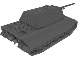 E-100 3D Model preview