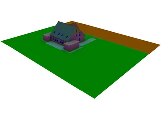 House 3D Model preview
