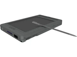 Sony Clie PDA 3D Model preview