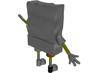 Sponge Bob 3D Model preview