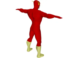 Flash [Justice League] 3D Model preview
