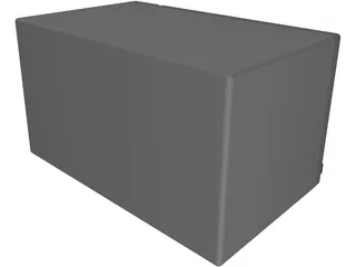 Microwave Oven 3D Model preview