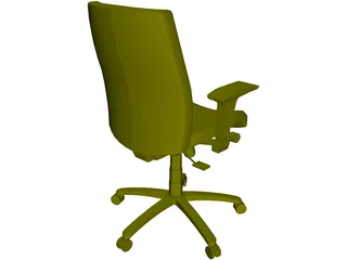 Allsteel Chair 2 3D Model preview
