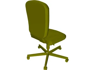 Allsteel Chair 6 3D Model preview