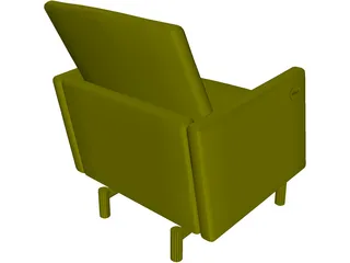 Allsteel Chair 7 3D Model preview