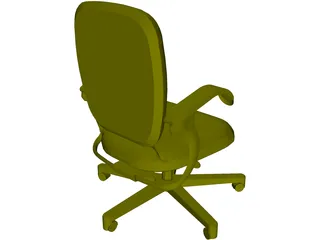 Allsteel Chair 8 3D Model preview
