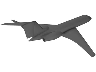 Bombardier Global Express XRS 3D Model preview