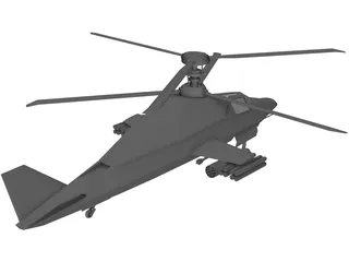 Kamov Ka-58 3D Model preview