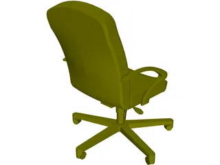 Allsteel Chair 10 3D Model preview