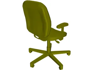 Allsteel Chair 11 3D Model preview
