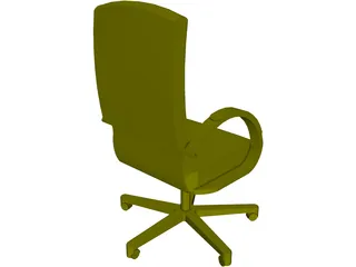 Allsteel Chair 12 3D Model preview