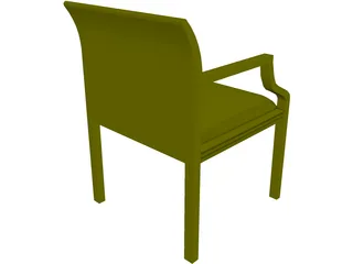 Allsteel Chair 13 3D Model preview