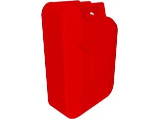 Jerrycan 3D Model preview