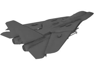 F-14 3D Model preview