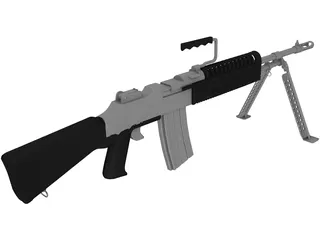BAR Spec Ops 3D Model preview