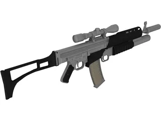 Stg44 Modified 3D Model preview